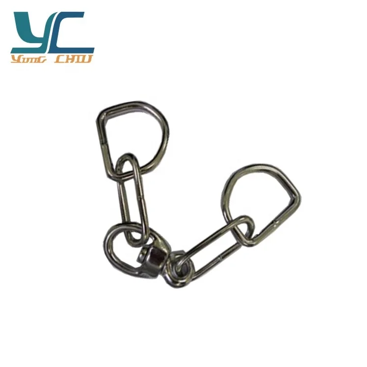 Malleable iron cast iron horse head collar and lead set