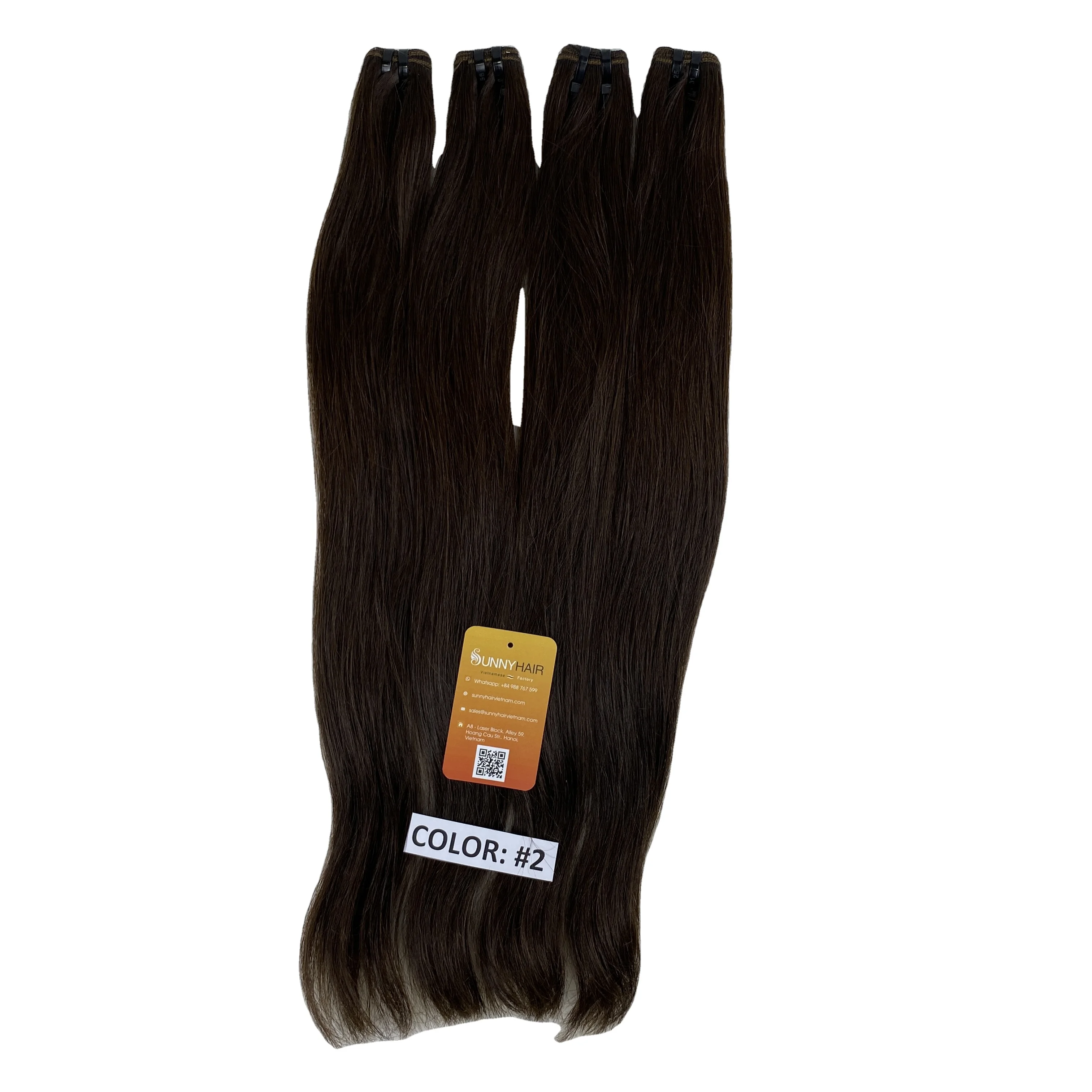 
Raw Laotian cuticle aligned hair extension vendors chestnut color machine weft hair remy virgin human hair bundles12A wholesale 