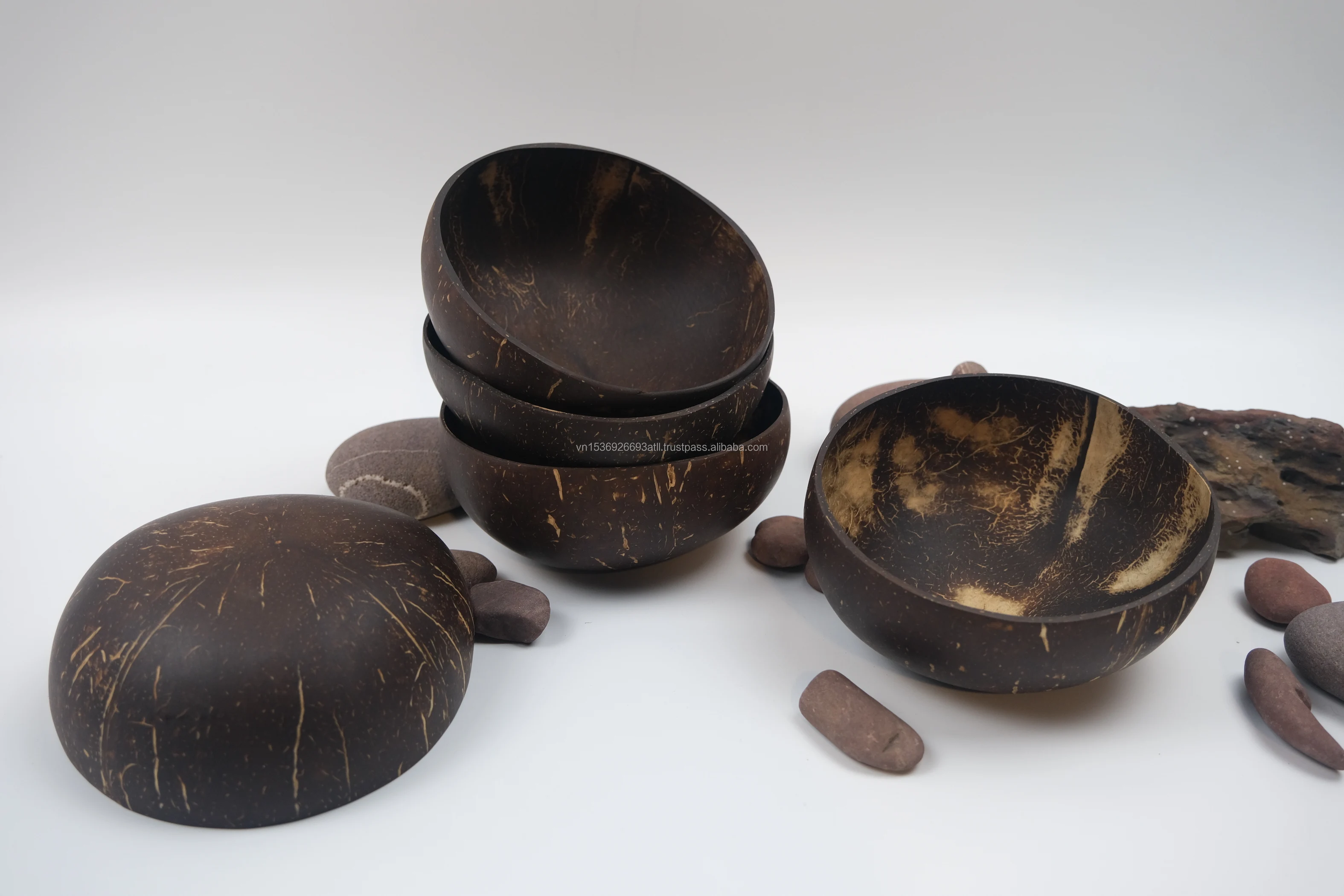 Самые продаваемые товары 2021 в Европе подарок ручной работы Кокосовая чаша и продукты из скорлупы кокосовые чаши оптом