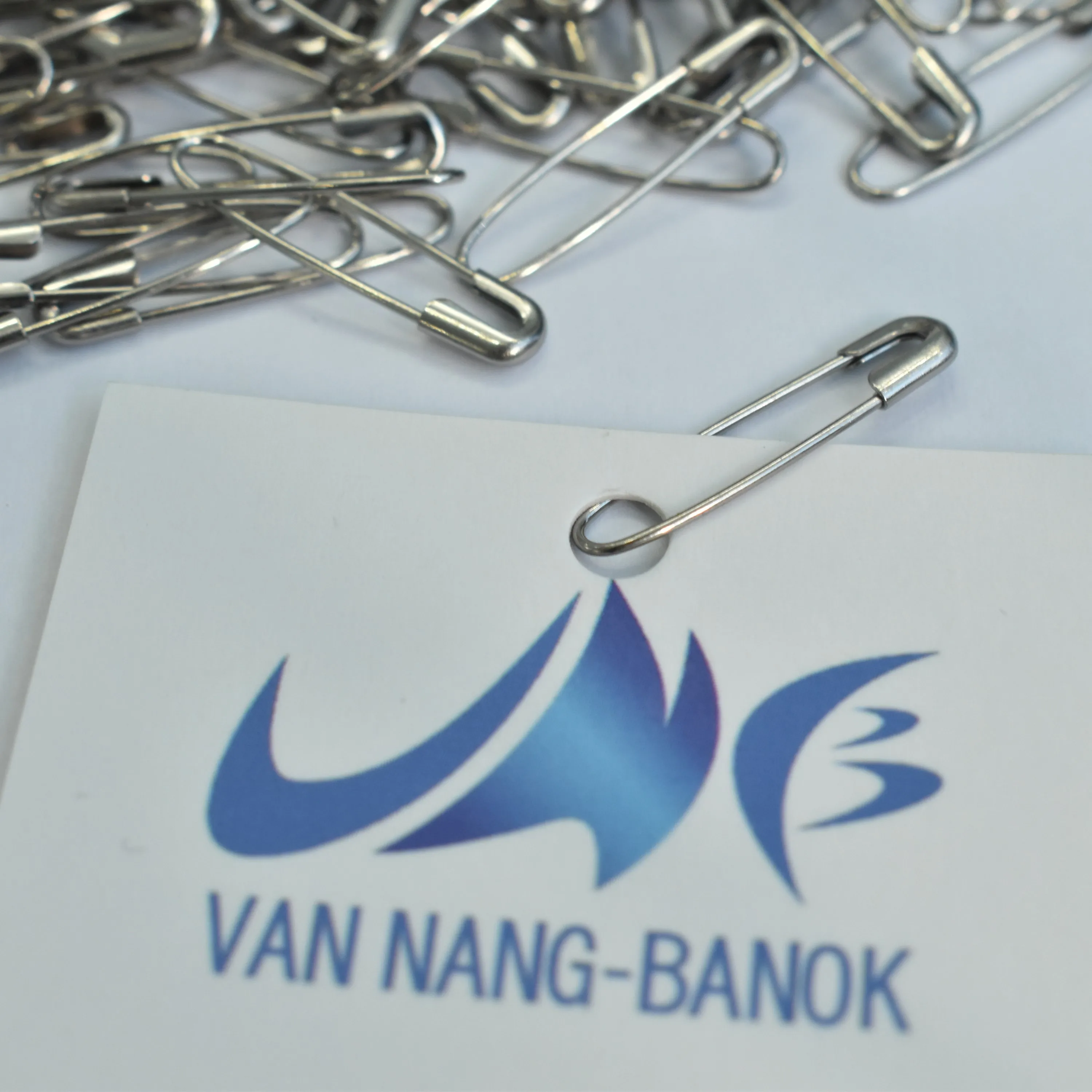 High quality good antirust merzen 23mm Safety Pin Snapin AH 103 100 000pcs in a carton made of brass nickel plated safety pin