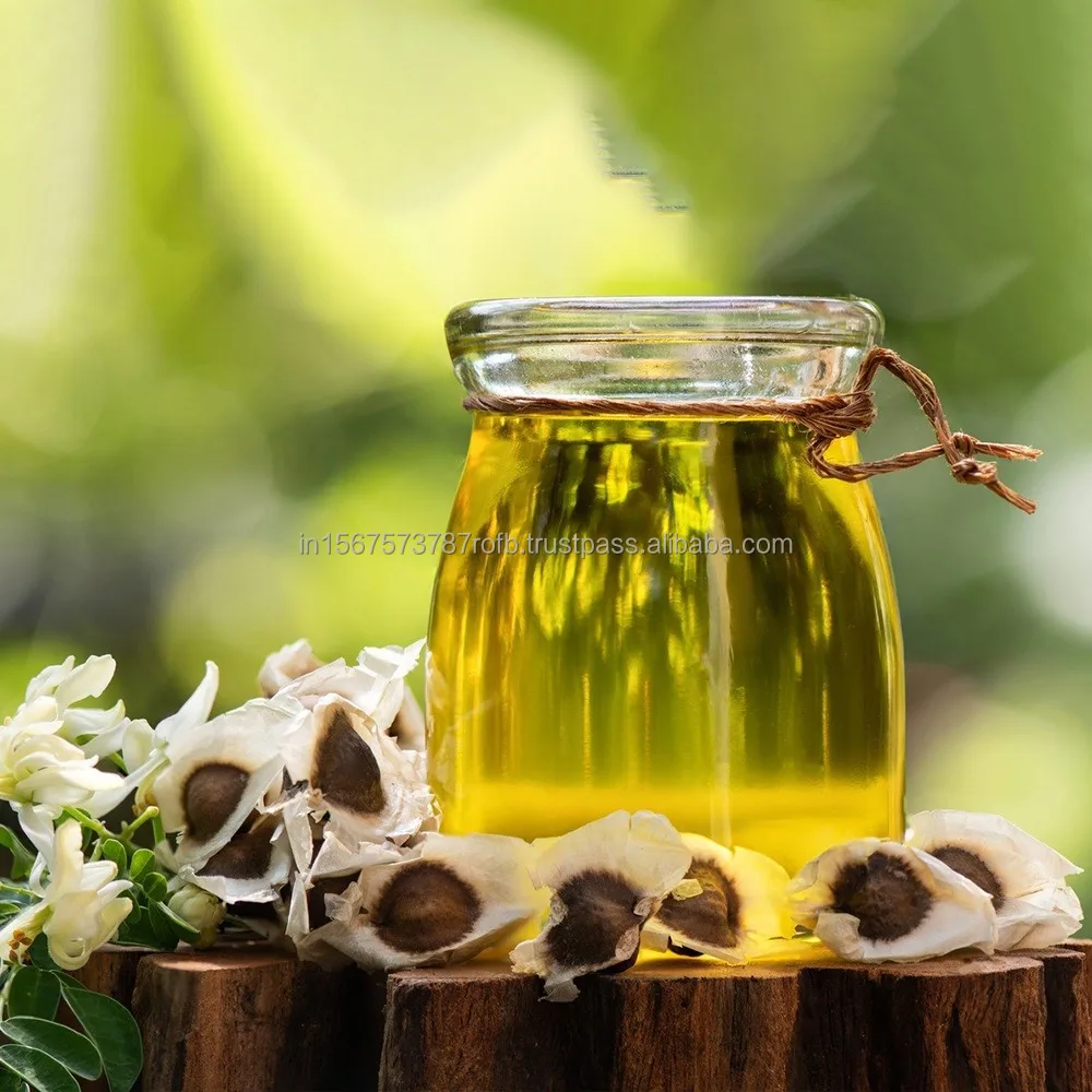 Стандартное качество оптом производитель масла Moringa 100% чистое масло-носитель для ухода за волосами и косметического использования по лучшей цене
