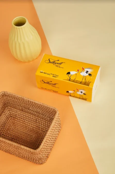 Silkwell Crane Retractable Paper 200 Sheets 3 Layers, paper napkins