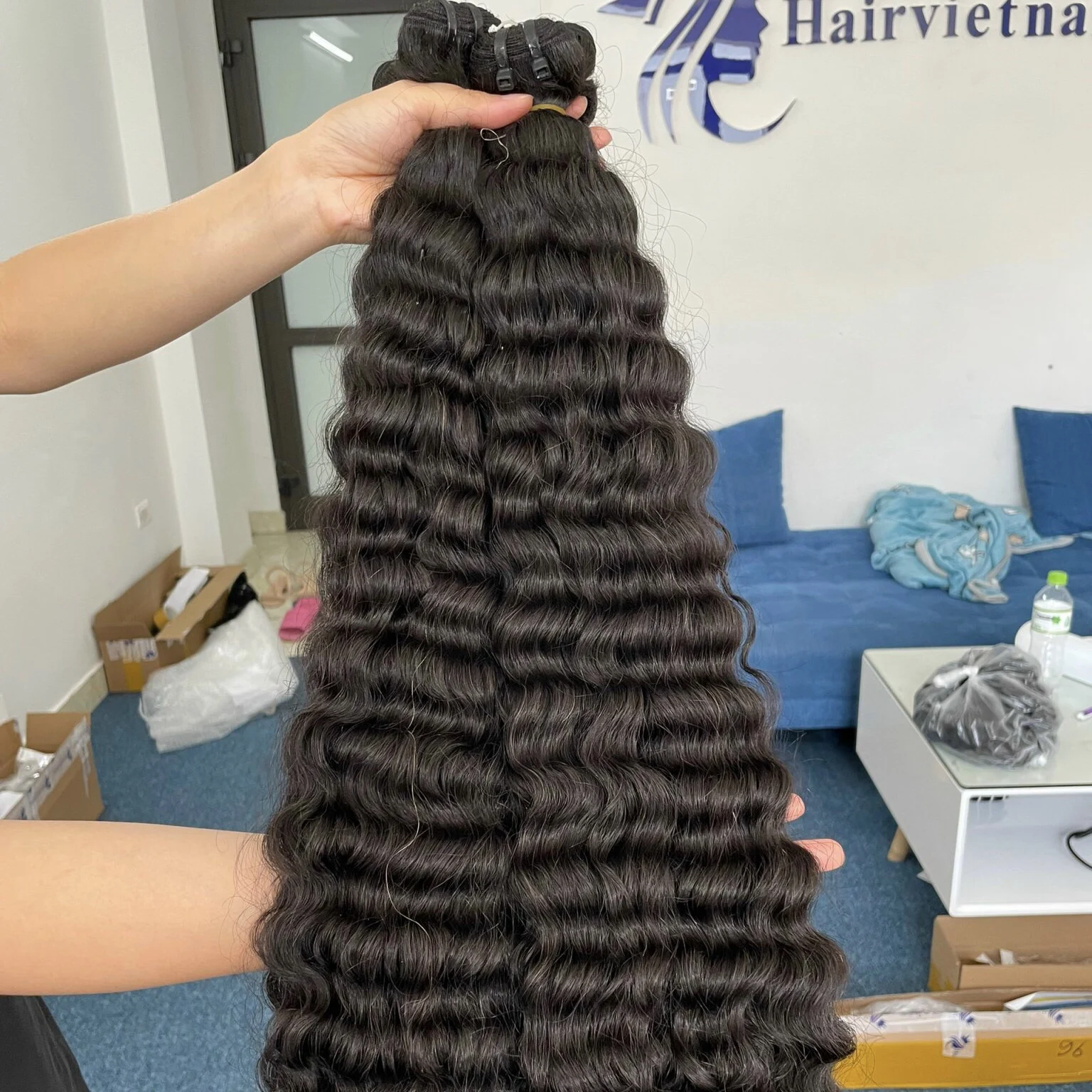 Vietnamese Deep Weave Hair Wholesale natural human Hair Vendors Unprocessed from Hairvietnam