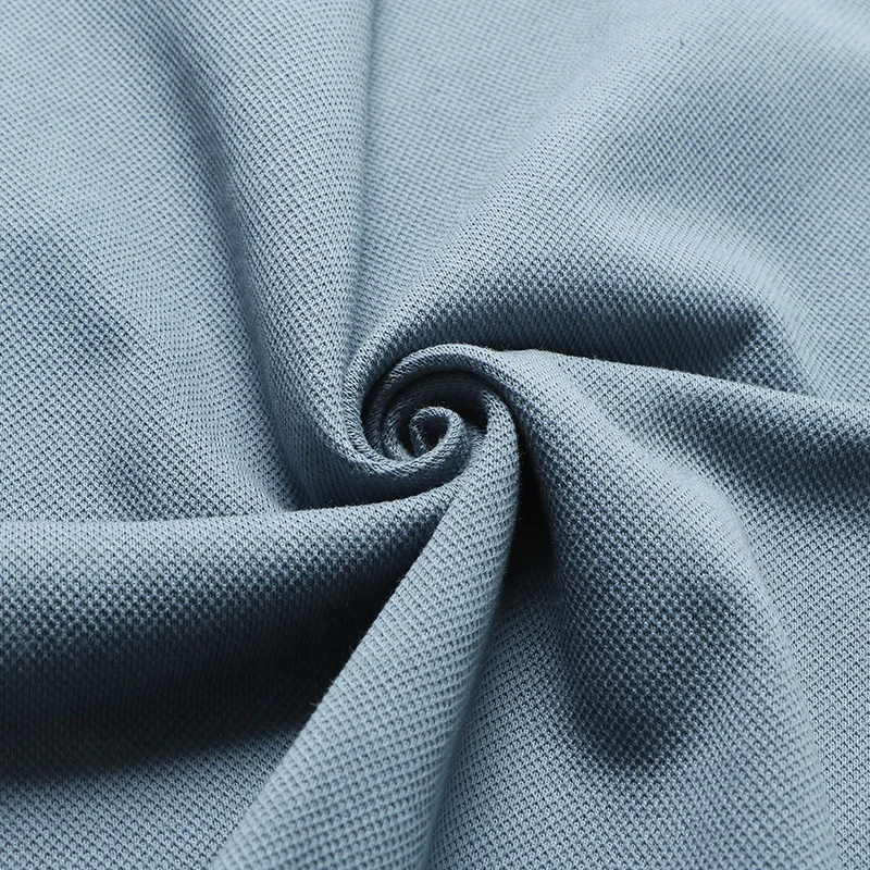Высококачественная тяжелая хлопчатобумажная нейлоновая ткань CC2013, двухсторонняя Пике сотовая ткань для одежды, рубашек поло, свитеров