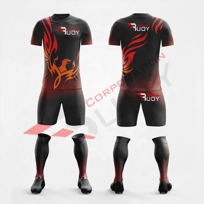 
2021/22 быстросохнущая футбольная Джерси, 100% полиэстер, Футбольная форма на заказ, мужская футбольная Джерси, короткий комплект, тренировочная спортивная одежда 