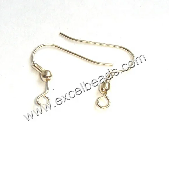 Earring Hook Silver Plated for Using As Jewelry Component