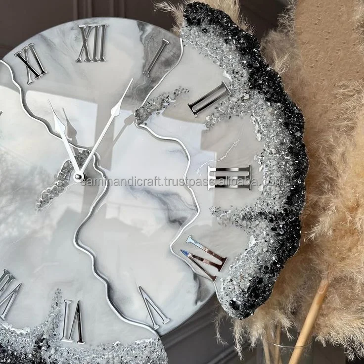 Personalized Resin Wall Watch Designer resin watch Best Gift For Your Buddy Resin Wall Clock Gift Ideas