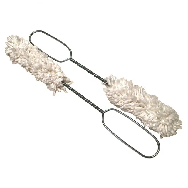 Cotton Tire Swab Brush Tire changer cotton Liquid Swab Lubricant Brush Swabs Galvanized Strong wire for Lubricant Molds
