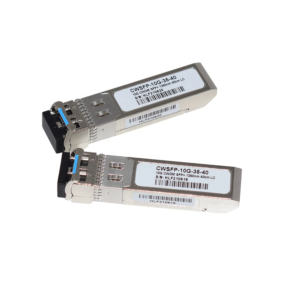 10G Optical Transceiver 1270-1610nm CWDM SFP+ 40km with DDM Duplex LC Connector