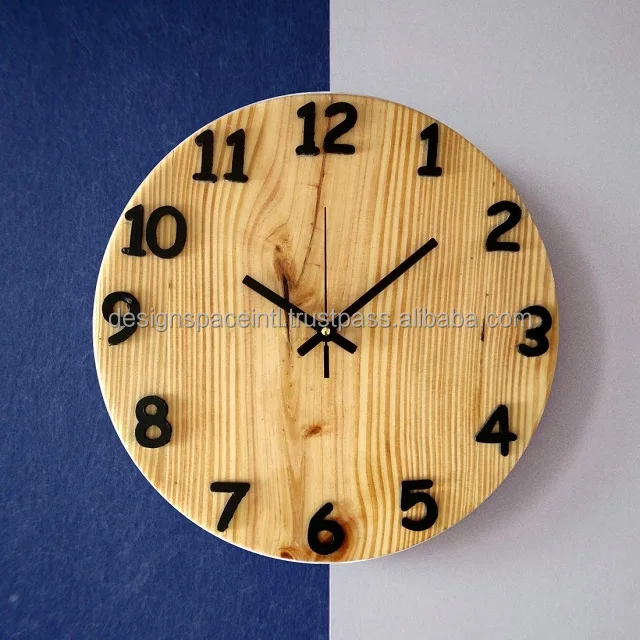 Luxury Wooden Amazing  Wall Clock with suitable price
