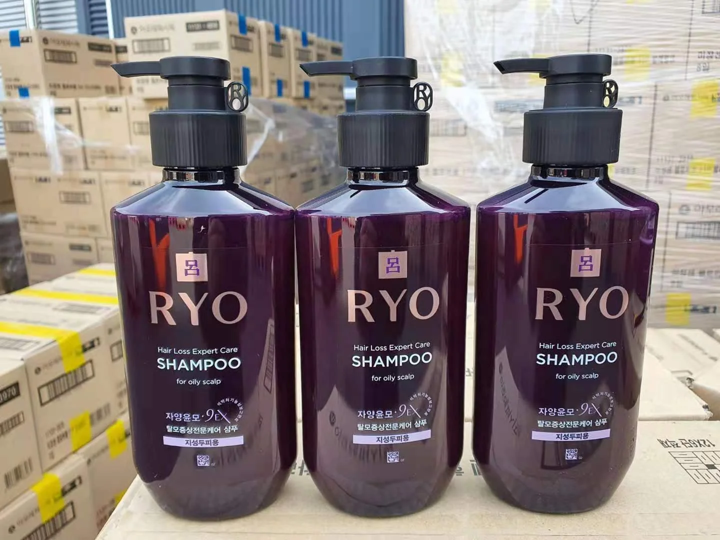 [RYO] [Ryo] 2021 new Ryo Jayangyunmo Oily Hair Shampoo Hair care Maintain hair color  400ml