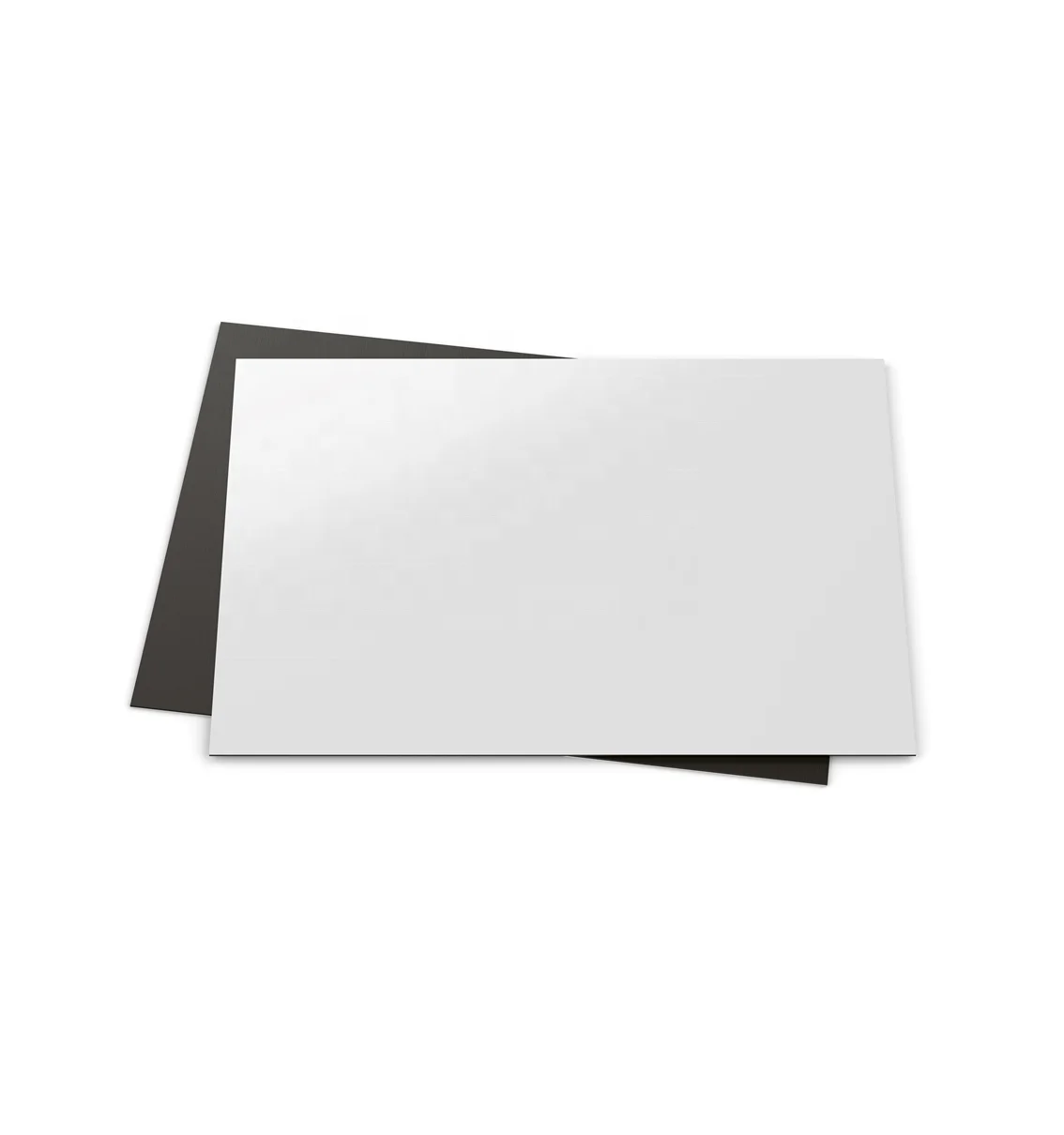 Printable Изотропный белый магнитный винил в рулонах/лист ПВХ магнит атласная изготовление размеров под заказ