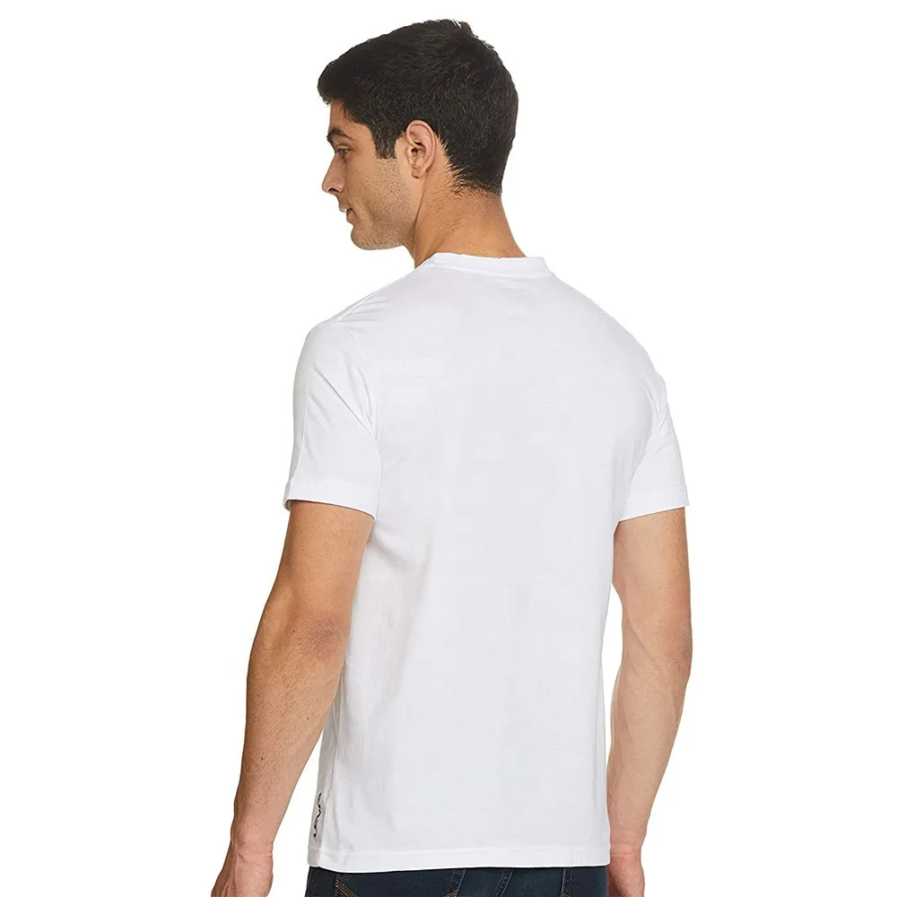 Wholesale 95%Cotton 5%Spandex Short Sleeve Good Quality Slim Fit Black Blank T Shirt Mens With Custom Logo