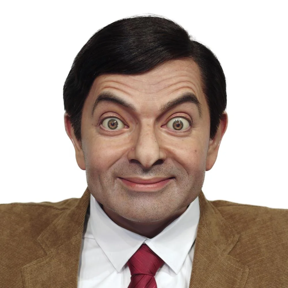 Private Custom Resin Crafts Life Size Comedy Character Sculpture Popular Male Actor Silicone Wax Figure For Indoor Dekoration