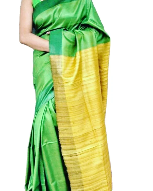 beautiful handloom Silk Saree Bhagalpuri tussar silk sari for wedding, festival, office, ethnics day, cultural day celebration