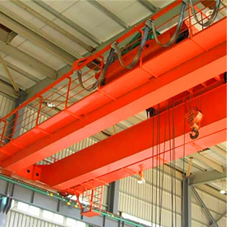Factory Double Beam EOT Crane 20 35 50 100 150 Ton Electric Hoist Overhead Crane