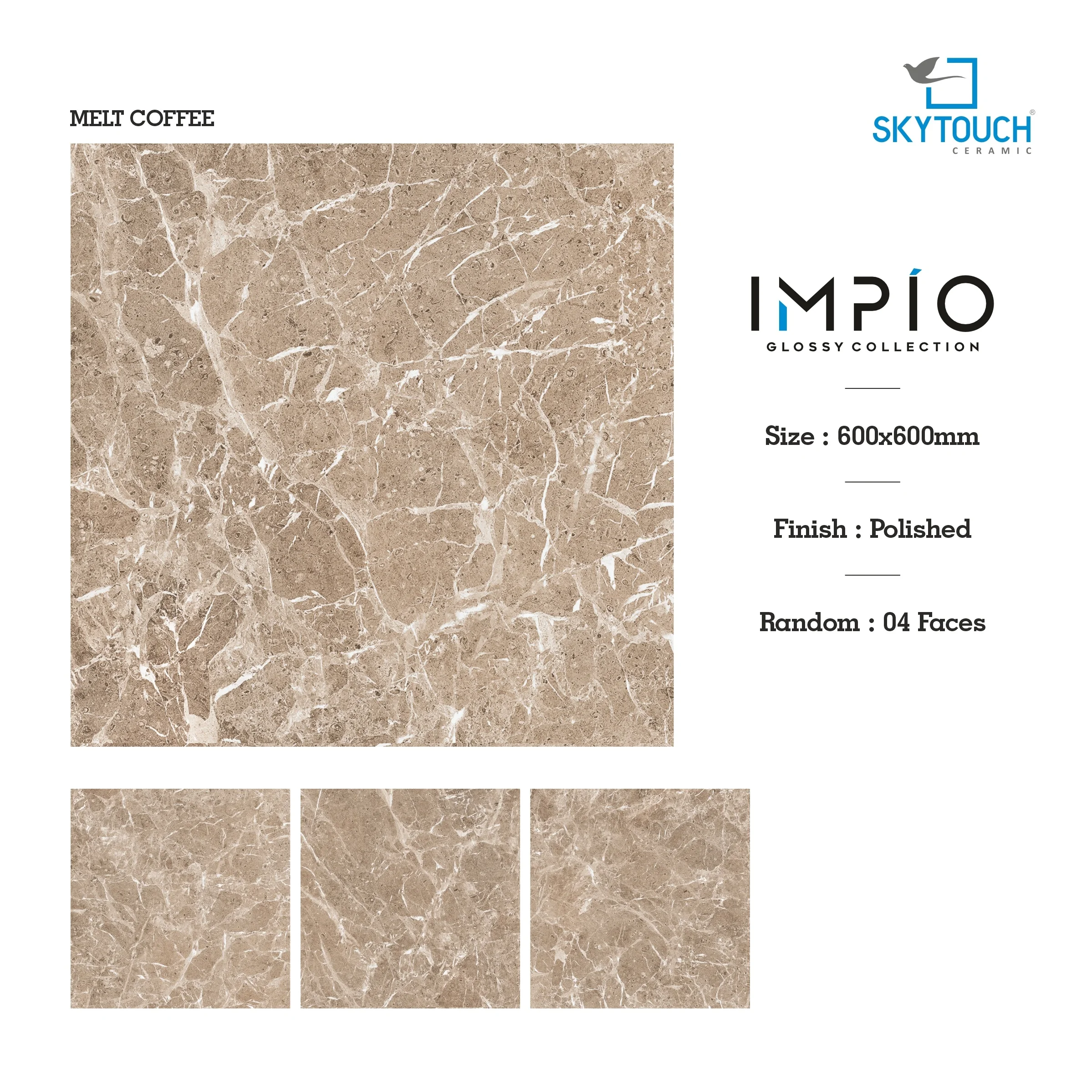 Новое поступление фарфоровая глянцевая плитка 600 Х600 мм для интерьера низкая Абсорбирующая кухня деревенская пола