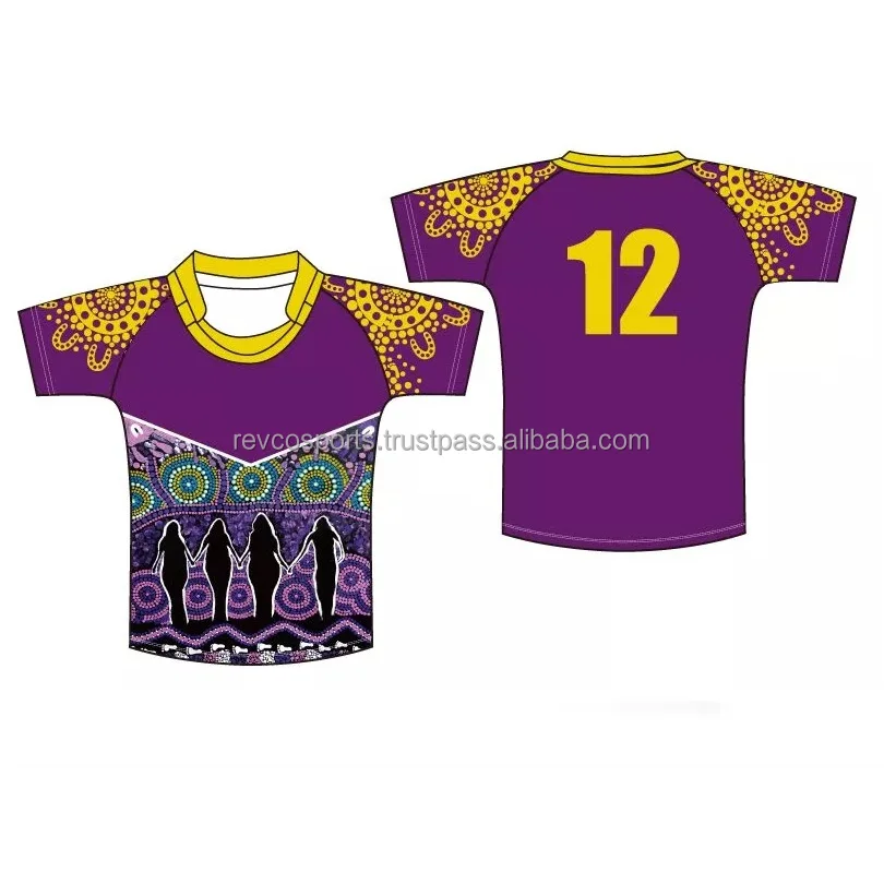 Men Oversized Rugby Jersey Custom Team name and Numbers Rugby Jerseys cheap price Adult Rugby Jerseys