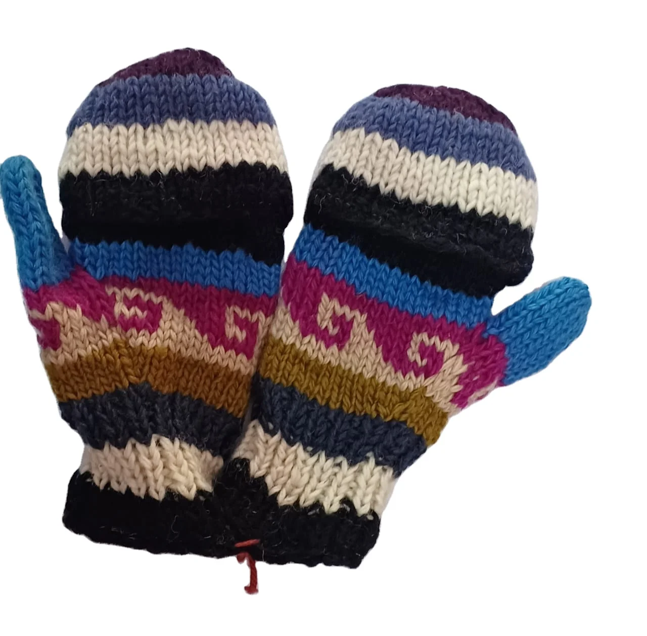 Nepali шерстяные женские перчатки для рук производитель в Индии пользовательские зимние антибактериальные противоскользящие дышащие