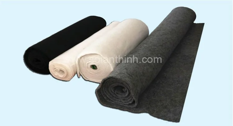 Vietnam high quality needle punched non woven felt automotive felt stitchbonded acoutics felt sound insulation