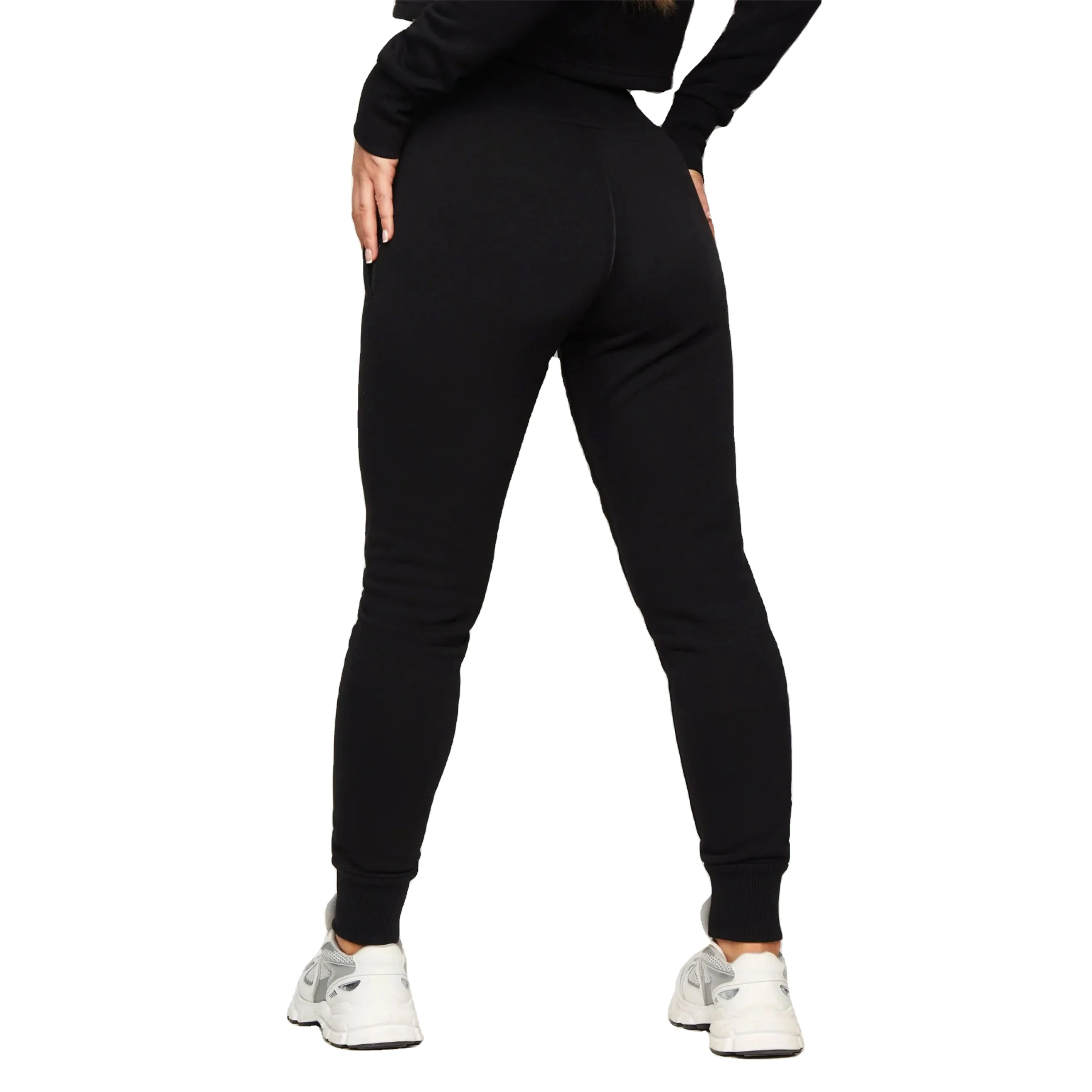 Crop Top Jogger Set Solid Zippered 2 Pieces Hoodie and Jogger Set  Custom Logo Sexy Slim Fit Women Sweatsuit Set Tracksuit