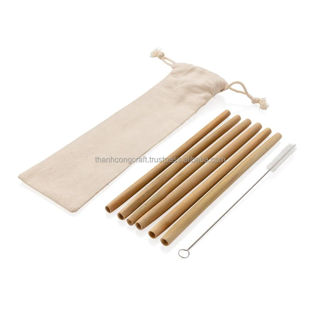 Eco - Friendly Climate Change belong Yourself Bamboo Straw