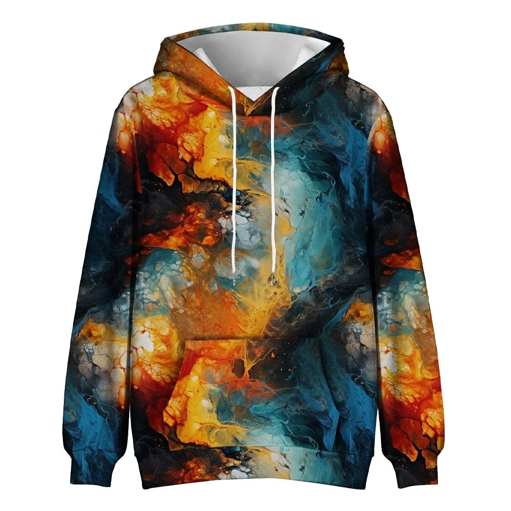 Высококачественные мужские сублимированные толстовки с настраиваемым тепловым дизайном из полиэстерового материала зимняя одежда оптовая продажа фабрики