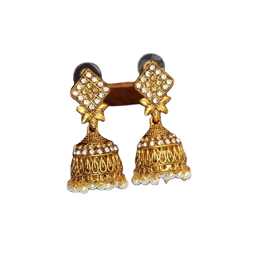 Trendy Traditional Indian touch kUNDAN EARRINGS  latest trendy designer  With Wholesale Prices For  Girls And Women 2023