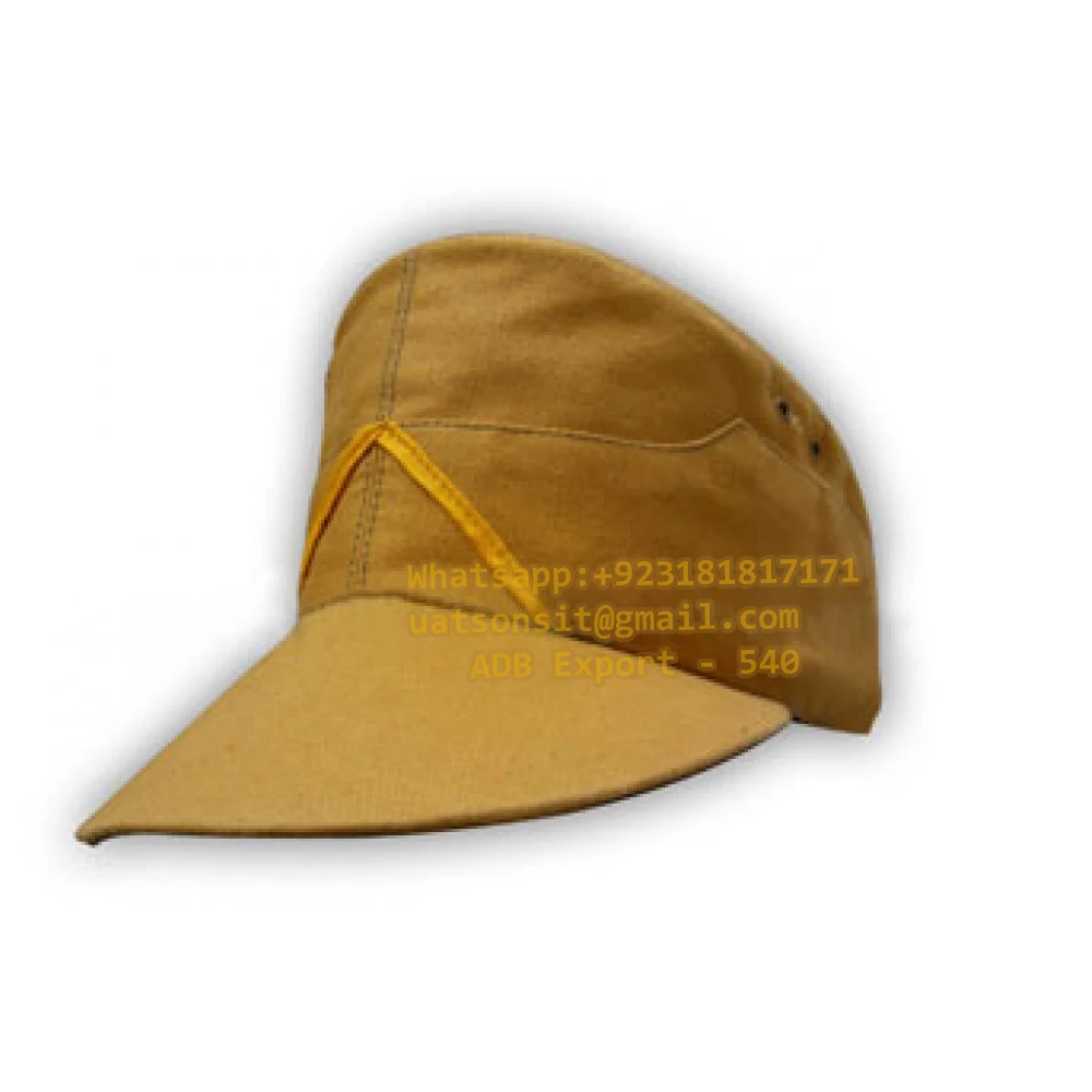 CLASSIC KHAKI GERMAN WOOL HATS AND BERET