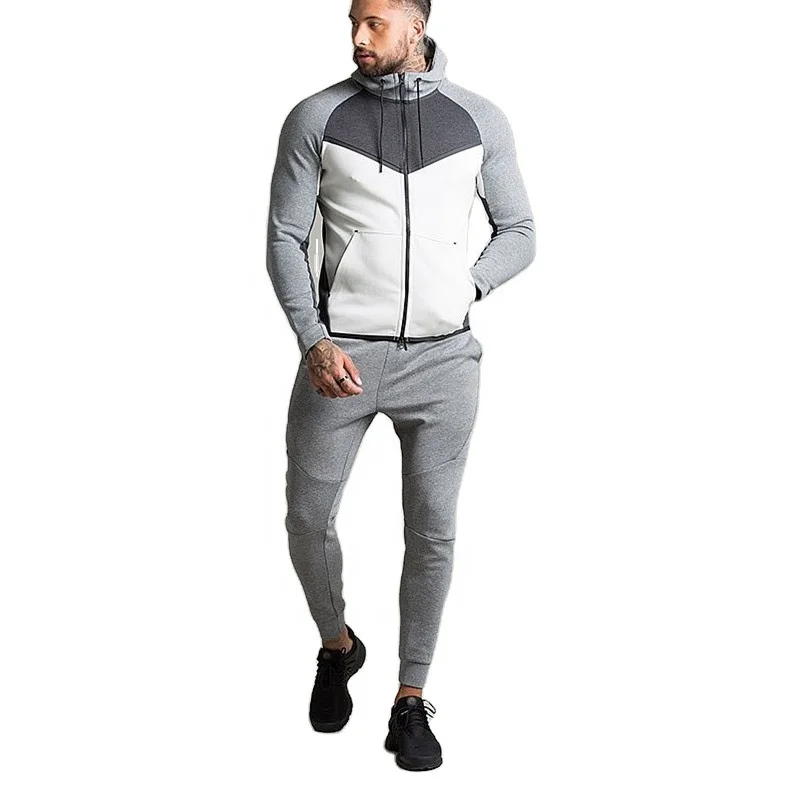 Custom Sport Wear For Men High Quality Comfortable Plain Joggers Training Sweatsuit Set Outdoor Wear Casual Tracksuits For Men