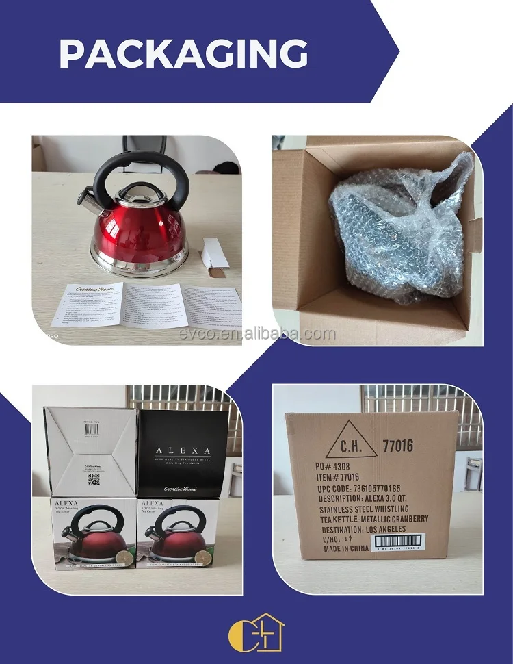 Tea Kettle Packing Photos