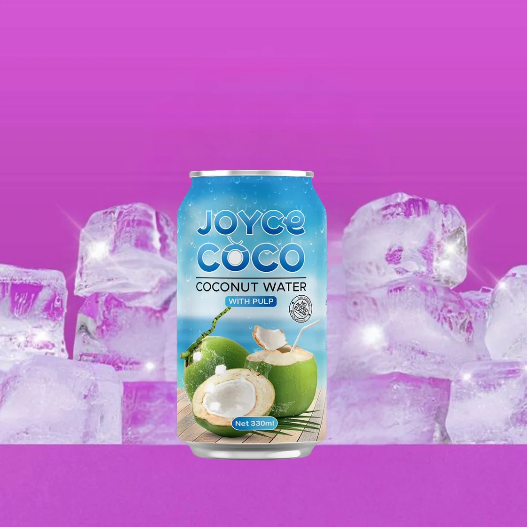 JOYCE Wholesale Coconut Water Pandan Leaves Flavor Beverage For Coconut Juice OEM ODM Service Made In Vietnam Manufacturers