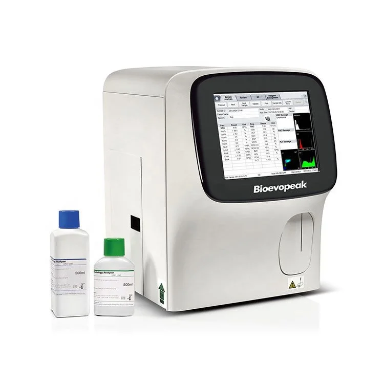Bioevopeak 5 Part Veterinary Hematology Analyzer Auto