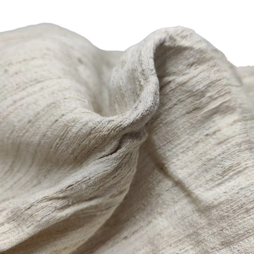 100% pure Handloom raw silk fabric Unique and Luxurious Best Quality Tassar silk fabric for apparel and home furnishing product