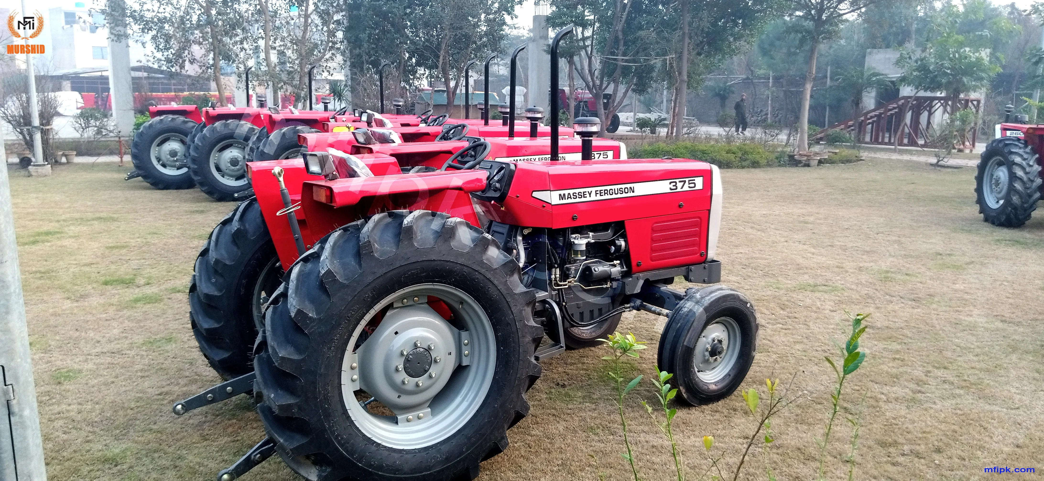 
Massey Ferguson Two Wheel Drive Tractors 375 2WD Tractors MF375 
