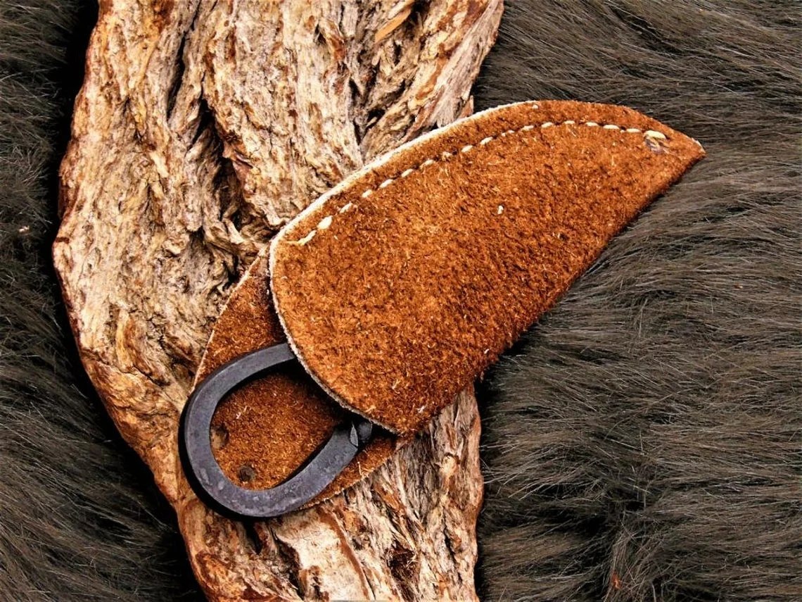 Medieval Knife Belt Knife Viking Neck Knife Hand Forged