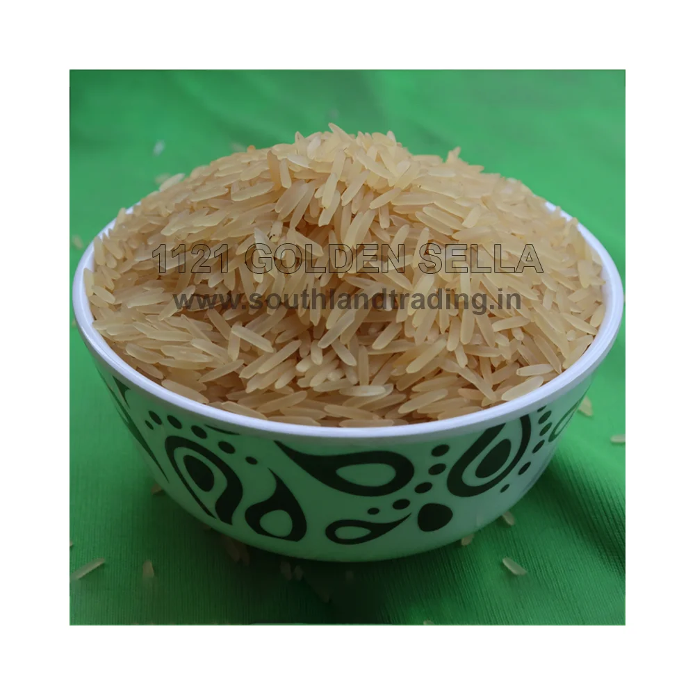 1121 Long Grain Golden Sella Punjab Basmati Rice Arroz Riso