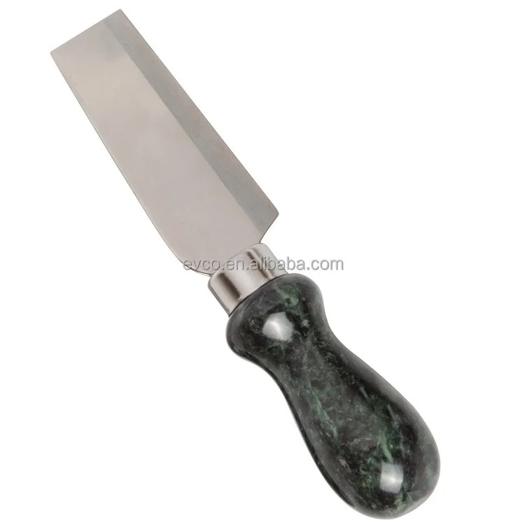 Set of 4 Green Marble Cheese Knife Cheese Knives Cheese Knife Gift Set