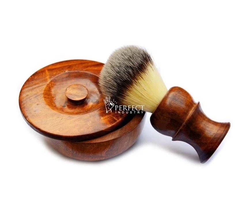 Men grooming wooden shaving bowl / best selling shaving bowls / shaving brushes mixing bowl