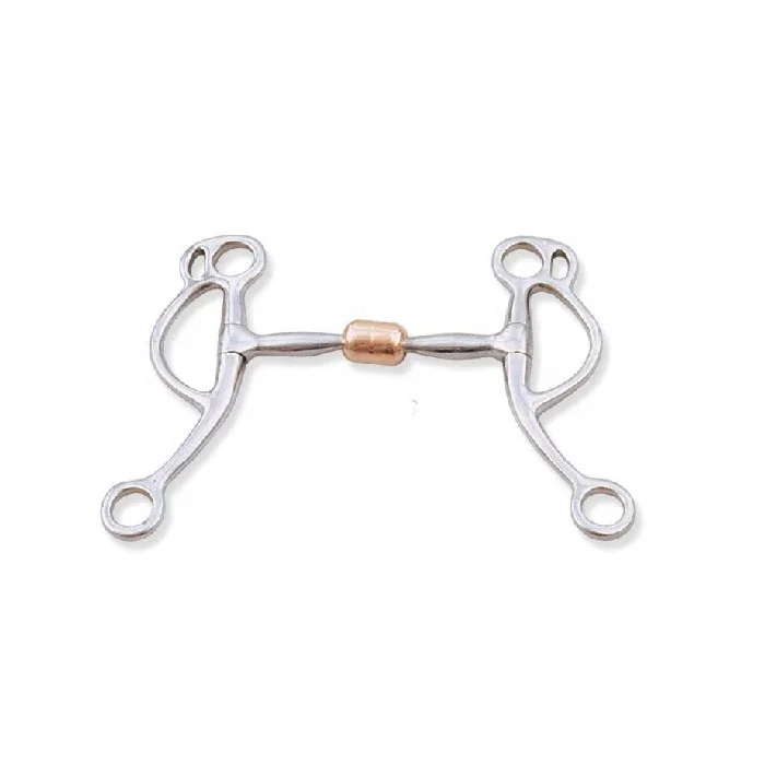 Billy Allen Tom Thumb Bit Bent Cheeks Equestrian Equine Equipment Horse Bits Type Pvc Horse Bridle, Hunting Equipments For Horse