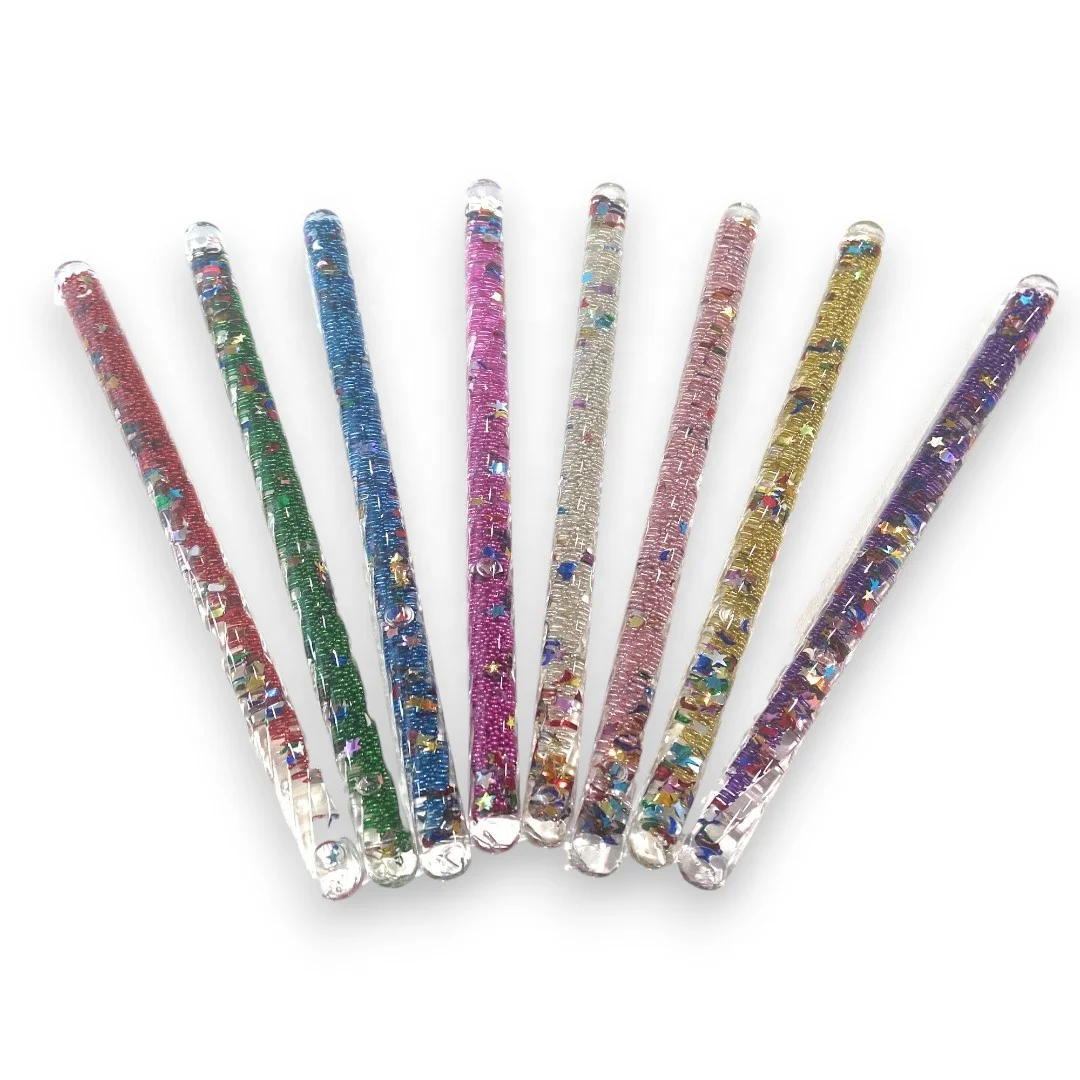 Acrylic Sensory Toys for Kids Acrylic Liquid Wand Stress Relief Fidget Toys