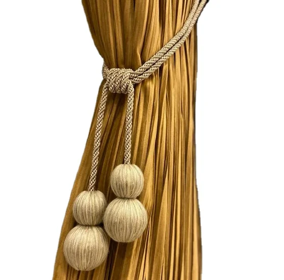 Tieback for Curtains Housewarming Gift High Quality Tieback for Living Spaces High Color Compatibility