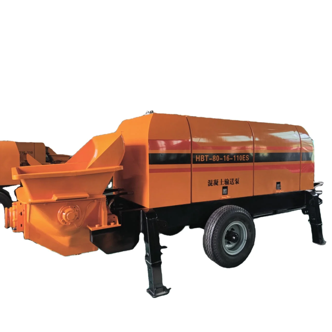 electric concrete pump new mobile mini concrete pump China hydraulic pressure concrete pumps for sale