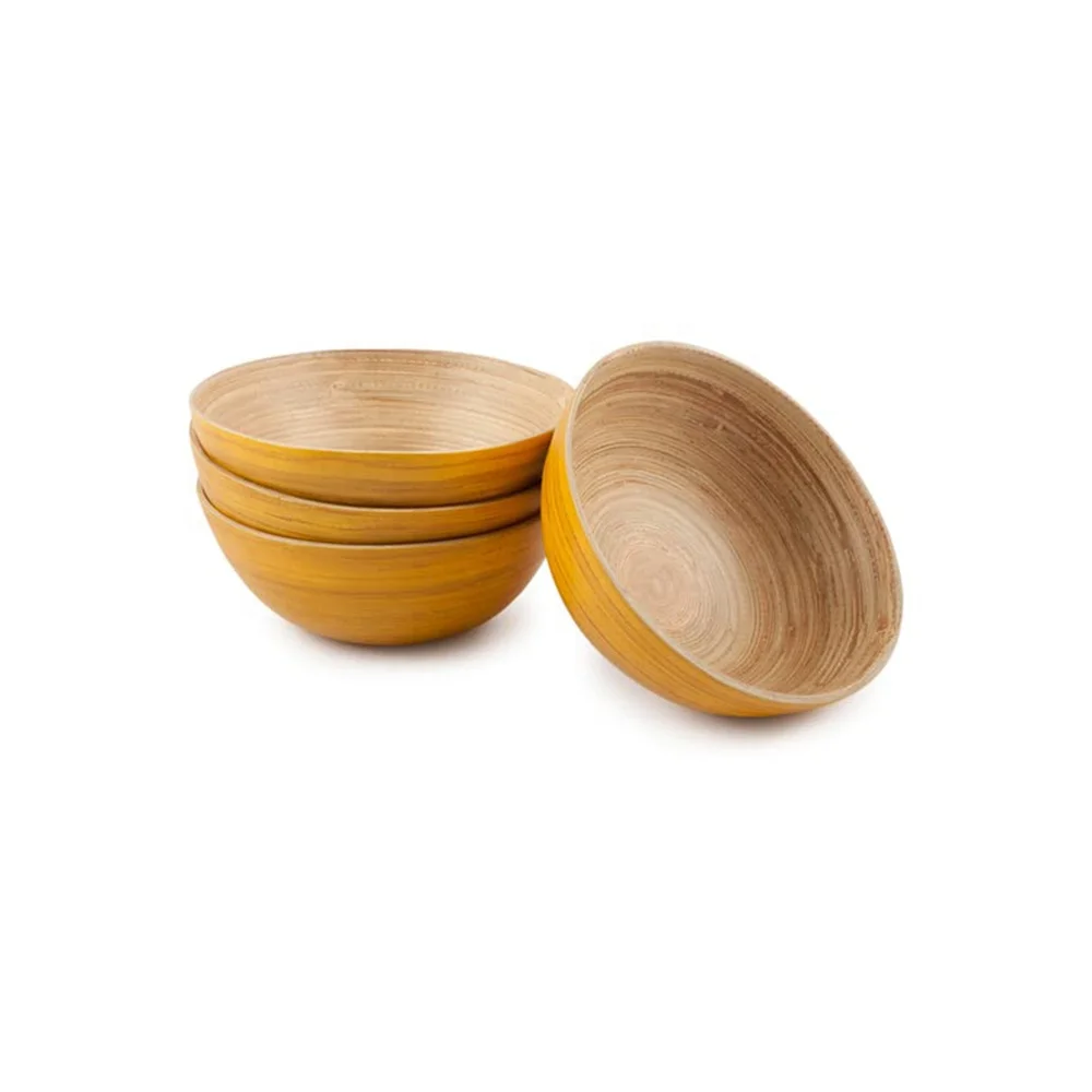 Bamboo Wooden Rice Soup Bowl Food Container Kitchen Utensil Tableware Dinnerware Set Tableware Items New Eco-friendly Natural