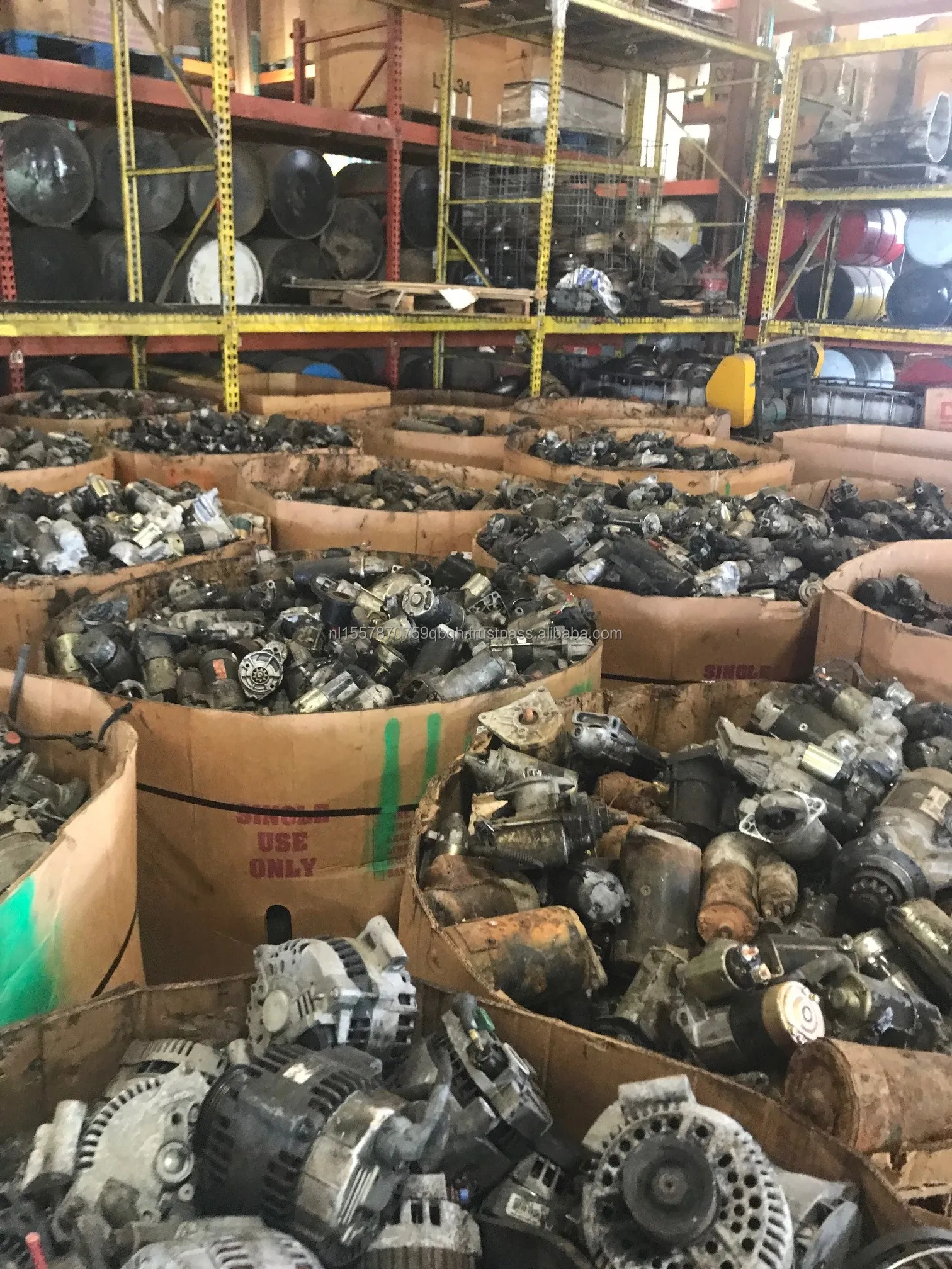 Hot Sale Used Alternator Starter Scrap 99% Copper Wire Alternator Scrap