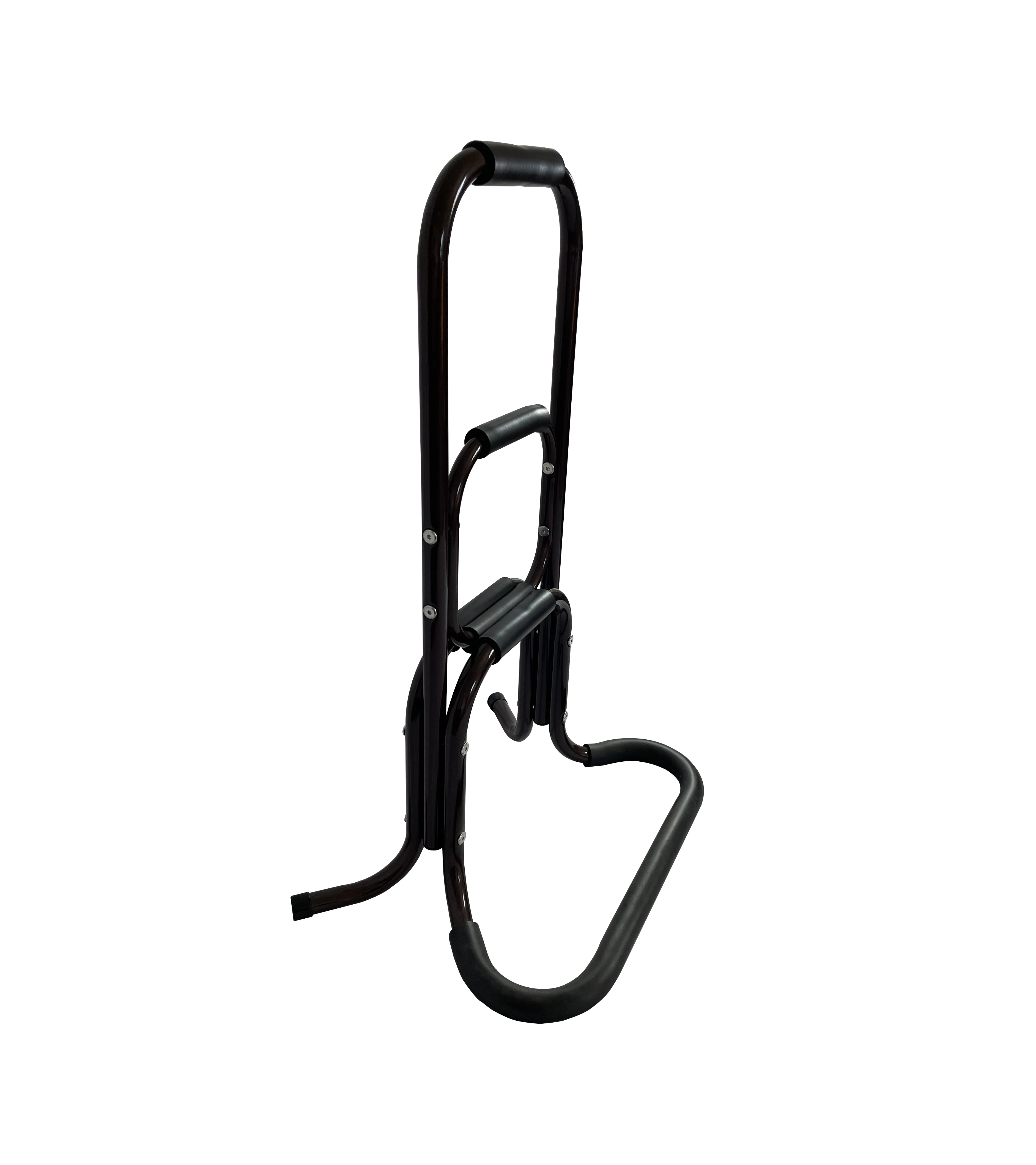 Handicapped convenient toilet 3 tier hand rail