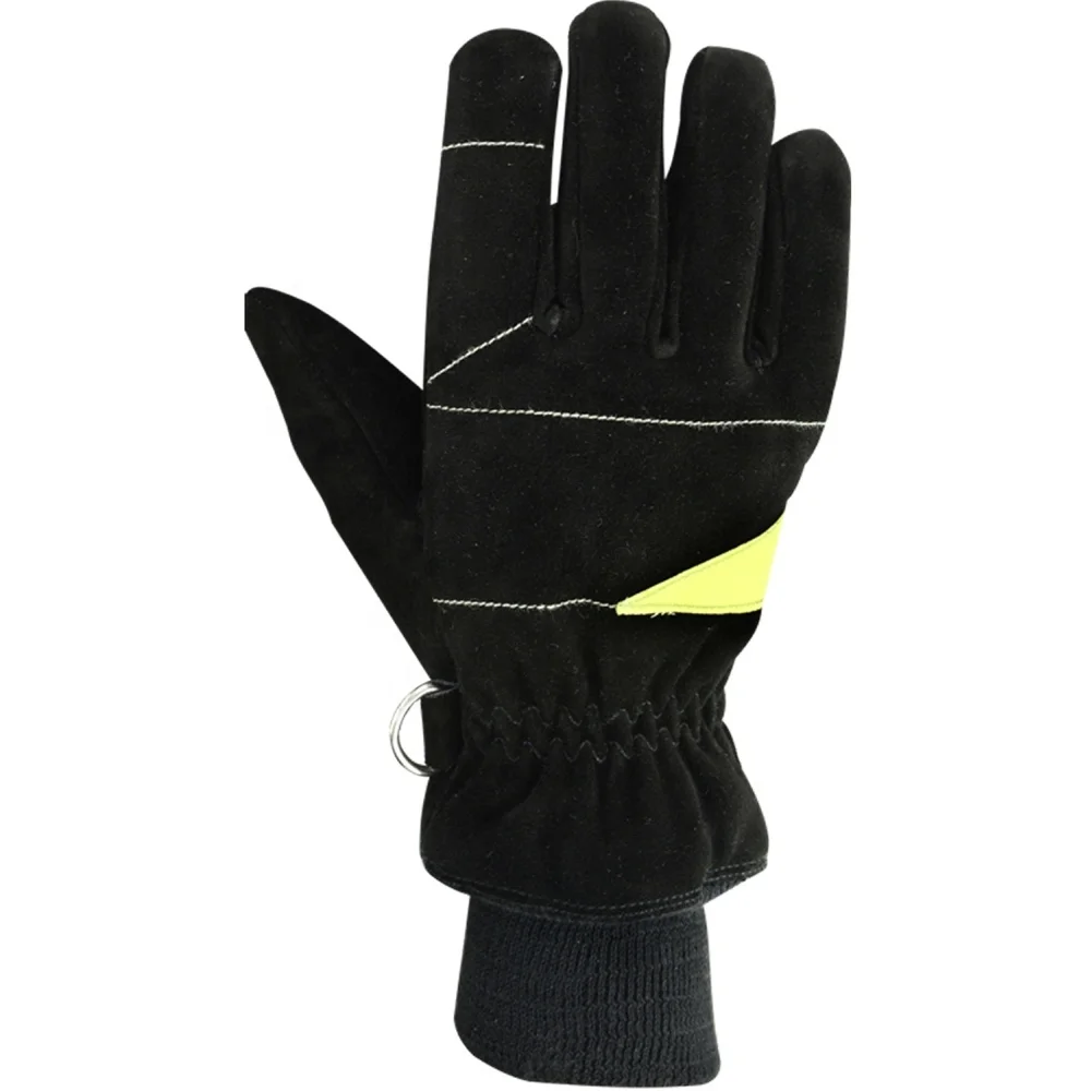 Fire fighting gloves Fire gloves Genuine Fireproof Leather fire fighting gloves USA