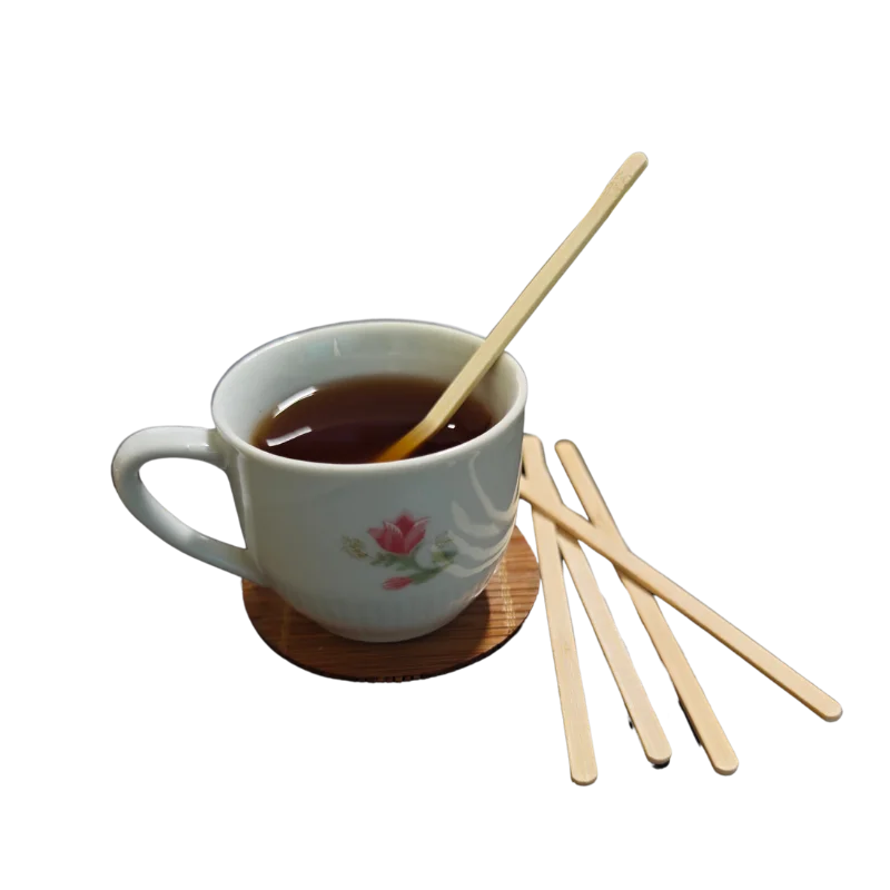 Hygienic and Convenient Disposable Bamboo Drink Stirrers Plastic Chopstick Rests for Restaurants in 2024