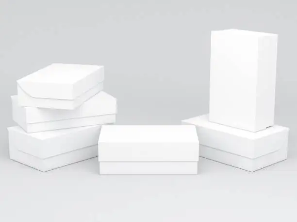 Customizable Paper Shoe Boxes Add Your Brands Logo and Style for Unique Packaging