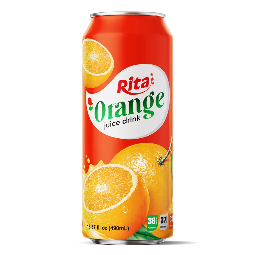 Tamarind Juice Drink 490ml Can Free Design Label Beverage Good Taste Fresh Fruit Supplements